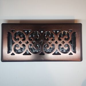 Decor Grates Metal Scroll Decorative Air Vent Cover 4x10 Floor Register